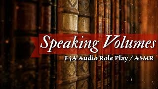 Speaking Volumes  F 4 A Dere Dere Bookstore Clerk  ASMR Audio Role Play [upl. by Lila]