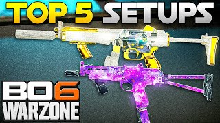 NEW TOP 5 META SMG LOADOUTS in SEASON 1 WARZONE Warzone Meta Loadouts BO6 [upl. by Dahle]