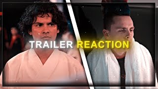 Reacting to the Cobra Kai Season 6  PART TWO  Trailer Cobra Kai [upl. by Nomis]