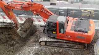 hitachi zaxis scavatore [upl. by Reh]