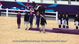 London Olympics 2012 Equestrian Dressage Team Final [upl. by Nidya]