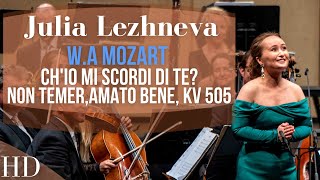 Julia lezhneva  Mozart Chio mi scordi di teNon temeramato bene KV 505  Salzburg Festival 2020 [upl. by Huberto]