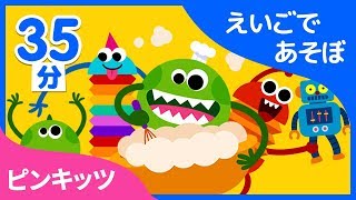 英語DVD販売数１位！  ピンキッツ ワードソングの詰め合わせ  Animal Sounds more  ピンキッツ Pinkfong  童謡と子どもの動画 [upl. by Reade998]