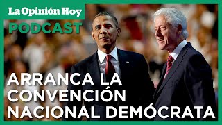 Barack Obama y Bill Clinton serán oradores en la Convención Nacional Demócrata  La Opinión Hoy [upl. by Lahey]