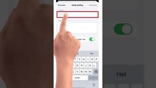 Peiling maken in WhatsApp iPhone [upl. by Norraj]