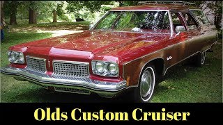 The Ultimate Station Wagon  1973 Olds Custom Cruiser [upl. by Aylatan]