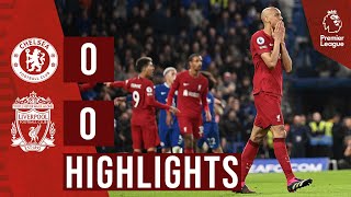 HIGHLIGHTS Chelsea 00 Liverpool  Stalemate at Stamford Bridge [upl. by Lancaster]