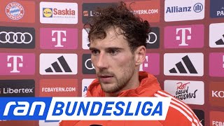 Goretzka reagiert gereizt auf DFBFrage [upl. by Ednyl]