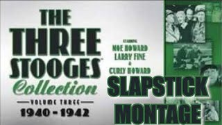 The Three Stooges Volume 3 Slapstick Montage Music Video [upl. by Dyl]