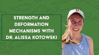 Strength and Deformation Mechanisms of AmphiboleRich Rocks with Dr Alissa Kotowski [upl. by Harrak]