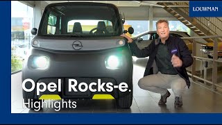 Opel Rockse 2022  elektrisch rijden vanaf je 16e  Louwmannl [upl. by Eimat]