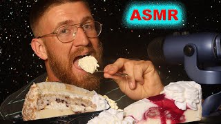 ASMR CHEESECAKE FACTORY CHEESECAKE MUKBANG [upl. by Llertnor]