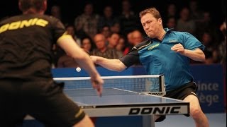 ITTF Legends Tour Highlights JanOve Waldner Vs Jorgen Persson 12 FINAL [upl. by Wertheimer]