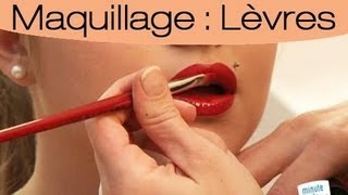 Comment appliquer un rouge à lèvres rouge [upl. by Allegna]