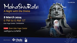 LIVE 🟠 MahaShivRatri 2024 Live With Sadhguru  Trend Shakthi [upl. by Baird]