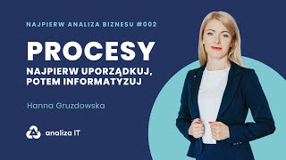 NAB002 Procesy  najpierw uporządkuj potem informatyzuj [upl. by Oiramd34]