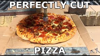 Cutting Pizza with 60000 PSI Waterjet [upl. by Narud]