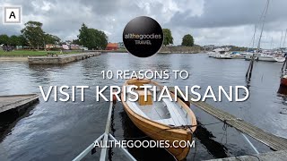 10 reasons to visit Kristiansand Norway 2023  Norwaycation by Allthegoodiescom [upl. by Adnoluy]