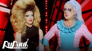 ChicLiFay and Poppy Loves Lady Gaga Lip Sync 🌟 RuPauls Secret Celebrity Drag Race [upl. by Moreland]