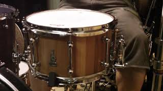 Brady 12x7 Wandoo Block snare demo [upl. by Jojo898]