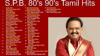 SP Balasubrahmanyam Tamil 80s 90s Hits  SPB Super Hit Songs  RIP to the Legendary Singer [upl. by Brieta663]