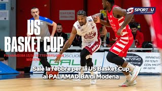 Sale la febbre per la US Basket Cup al PALAMADIBA di Modena usbasketcup [upl. by Adlar431]