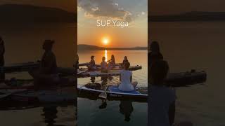 SUP Yoga  САП Йога paddleboarding supboard sup suptour paddleboardadventure сап meditation [upl. by Elem440]