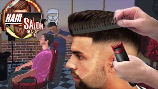 Barber Shop Hair Salon Cut Hair Cutting Games 3D [upl. by Baal]