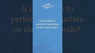 Is it possible to perform Liposuction on the entire body [upl. by Kentigerma775]