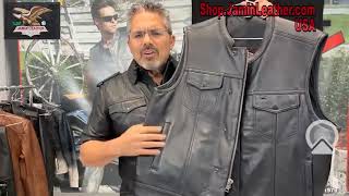 What is a Leather CLUB VEST Mens Options [upl. by Eeryn40]