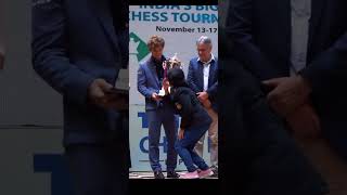 That Smile 😀 from Magnus Carlsen  Chess  Magnus Carlsen  Shorts  Ytshorts  Games [upl. by Tehc]