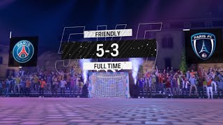 PSG VS PARIS FC  futzal  efootball 2024  gameplay ps5 [upl. by Gnilrac]