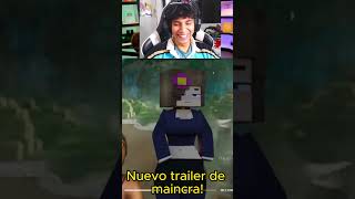 Reacción al nuevo trailer de minecraft minecraft funny trailer gameplay world juegos [upl. by Alex]