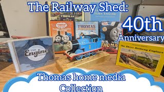 The Railway Shed Thomas home media collection [upl. by Yedrahs]