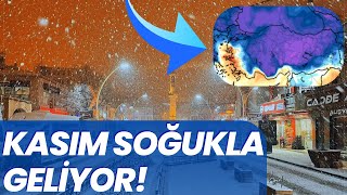 KASIM SOĞUKLA GELİYOR YAĞIŞ NEREDE VAR [upl. by Drusy672]