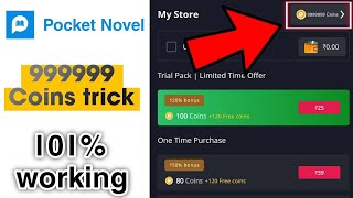 Pocket Novel 101 unlock All Stories। New trick 2024। 999999 Coins। [upl. by Ailed]