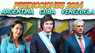 ESTO VIENE EN EL 2024 PARA AREGNTINACUBA Y VENEZUELA  PREDICCIONES 2024 LATINOAMERICA TAROT [upl. by Kalmick156]