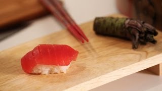 How to Make Nigiri Sushi  Sushi Lessons [upl. by Wyne]