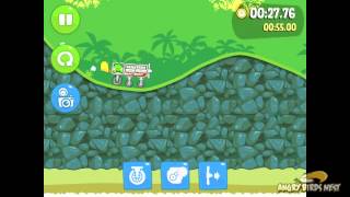 Bad Piggies Road Hogs Level R4 Walkthrough 3 Star [upl. by Aicnarf]