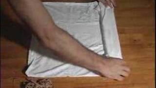 How to Tie Dye Shirt Designs  Horizontal Double Roll Pattern for Tie Dye Shirts [upl. by Ysirhc151]