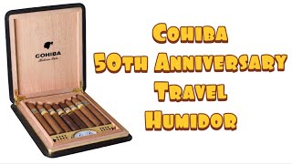 Cohiba UNBOXING 50th Anniversary Travel Humidor Cuban Cigar 50th Aniversario Tutorial amp REBOXING [upl. by Marquis]