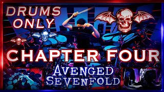 CHAPTER FOUR  AVENGED SEVENFOLD  DRUMS ONLY COVER [upl. by Ahsitak468]