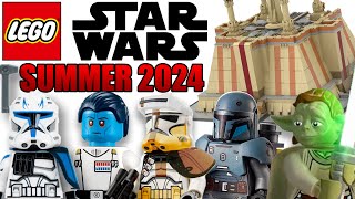 LEGO Star Wars SUMMER 2024 LEAKS Jedi Temple Thrawns Star Destroyer amp Captain Rex [upl. by Kraska]