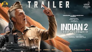 INDIAN 2 Official Trailer  Tamil  Kamal Haasan  Shankar  Anirudh  Siddharth  Indian 2 Trailer [upl. by Munster890]