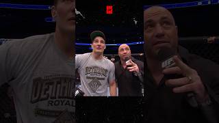 Sean Stricklands first ever postfight interview in the octagon [upl. by Notwal419]