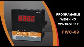 PWC 09 PROGRAMABLE WEIGHING CONTROLLER [upl. by Diehl963]