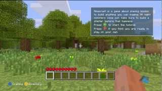 Minecraft  Xbox 360 Edition Demo Gameplay [upl. by Eiznekcam372]