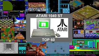 My top ATARI ST games  TOP 60 [upl. by Trebliw]