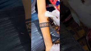 Wrist band tattoo design  Ashok tattoo  jagannathtattoo57 ytshorts shorts tattoo [upl. by Livingstone]