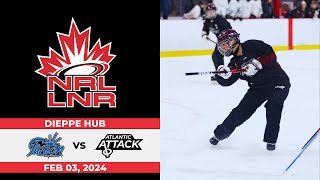 202324 NRL Dieppe2 Hub ⭕ Gatineau Fusion v Atlantic Attack Feb 3 2024 [upl. by Berenice]